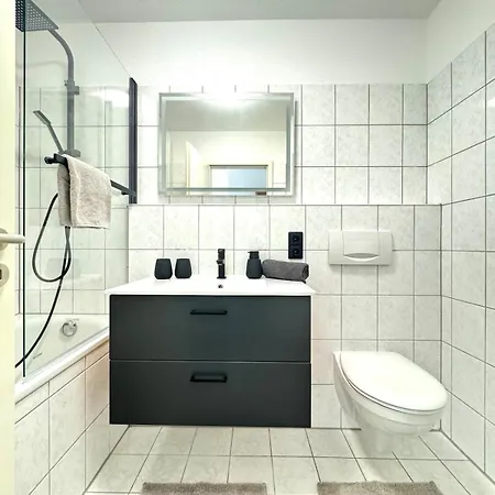 2 - Schweizer Grenze, Balkon, Parkplatz Apartmán Weil am Rhein